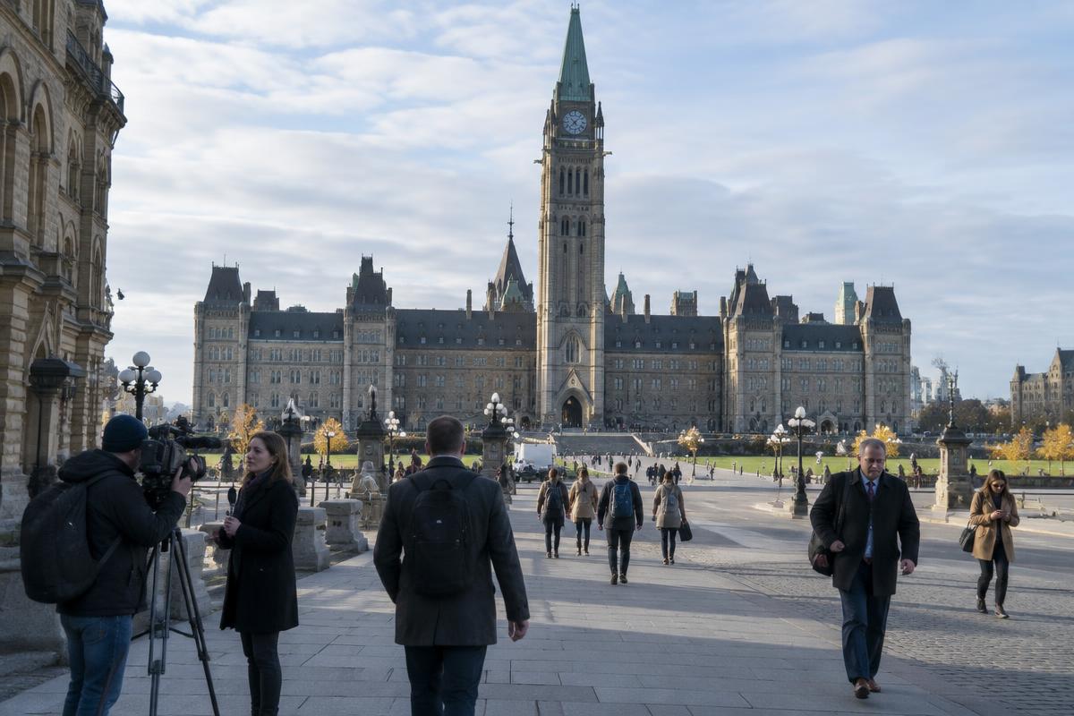Canada's Parliament buildings in Ottawa